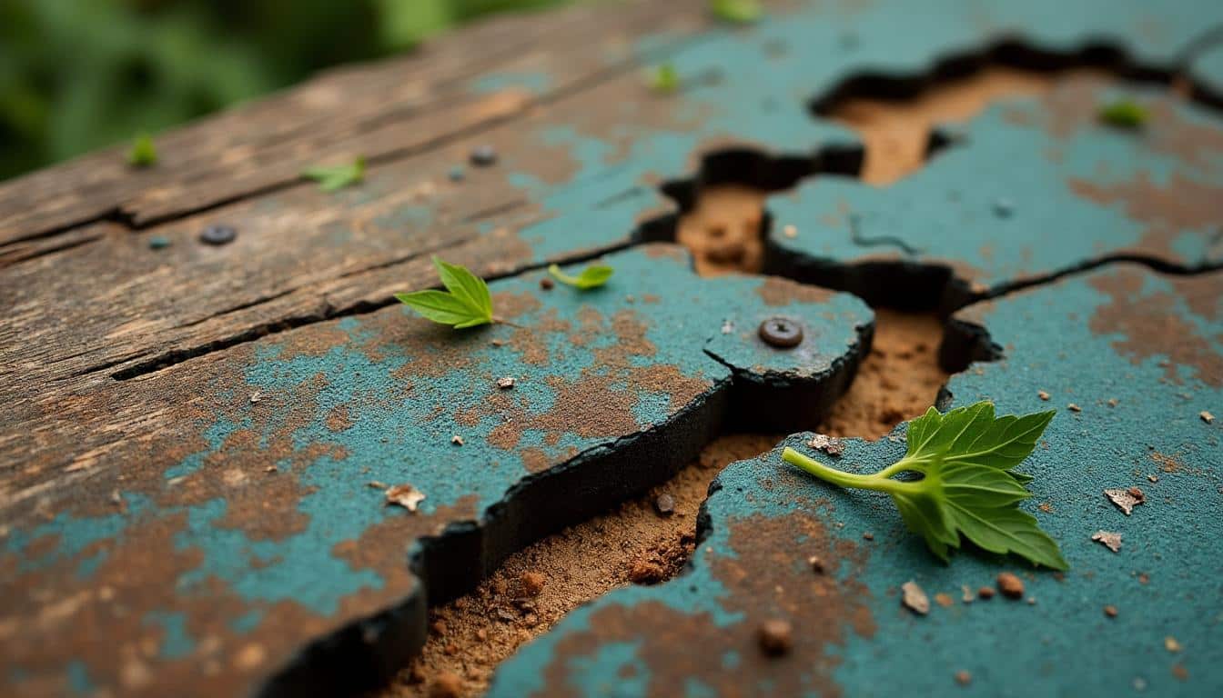 Remplacer une poignée cassée de brouette de jardin