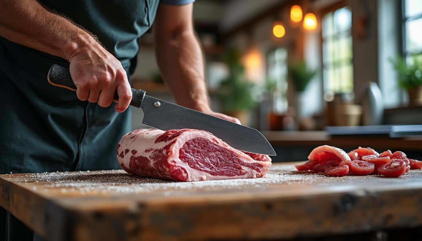 Illustration: Pourquoi opter pour une lame de scie spécialement conçue pour le boucher de 45 cm ?