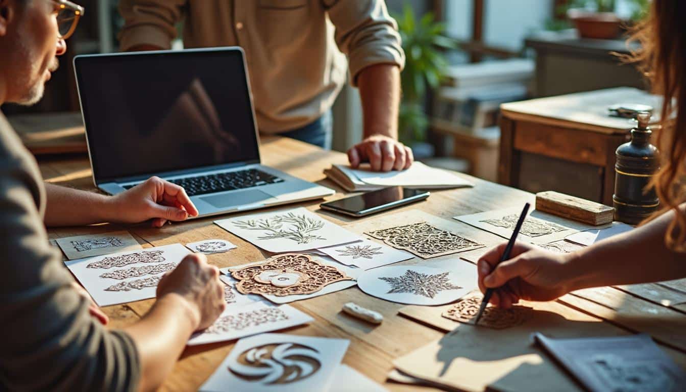 Illustration: Où et comment trouver des modèles variés pour scie à chantourner adaptés à vos projets ?