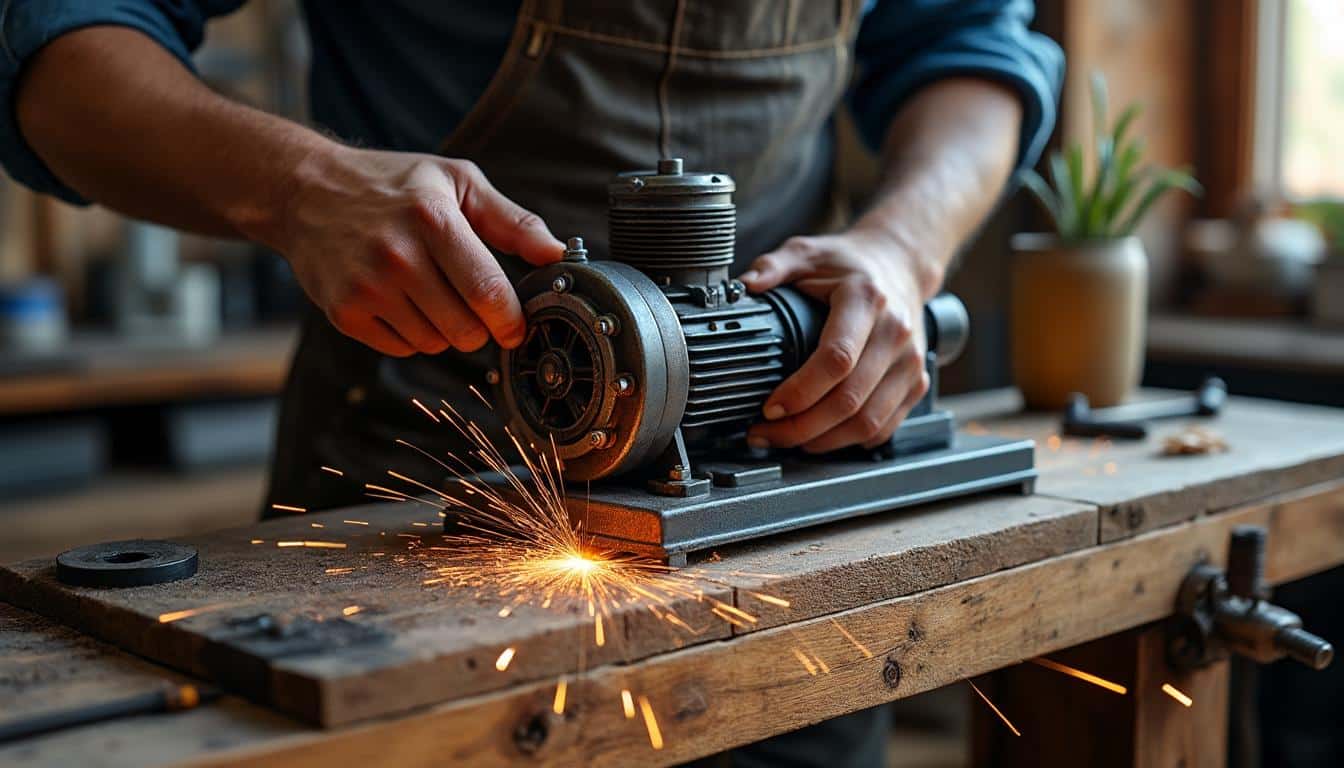 Moteur pour scie à bûche : choisir et optimiser sa puissance