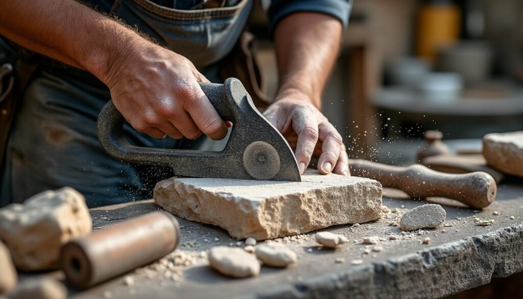 Scie à pierre manuelle : guide complet pour une découpe précise