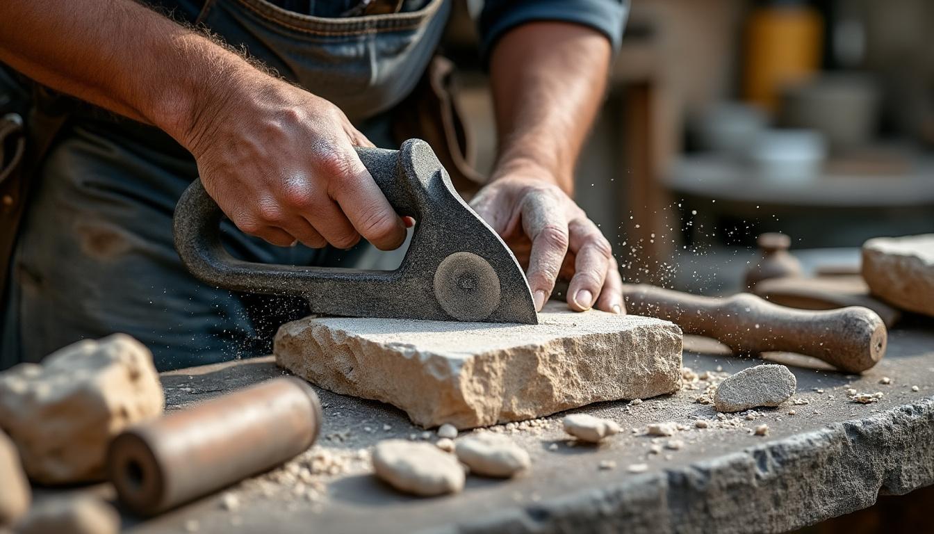 Scie à pierre manuelle : guide complet pour une découpe précise