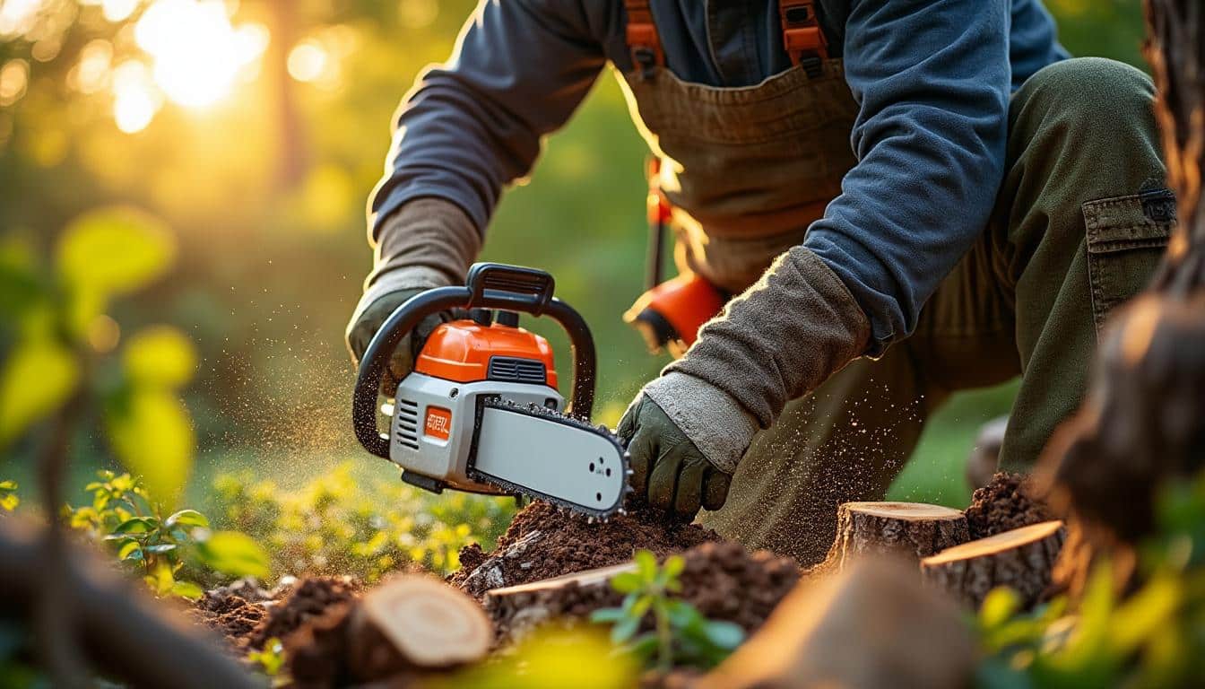 Illustration: Comment la scie Stihl s’est imposée comme un outil incontournable du jardin