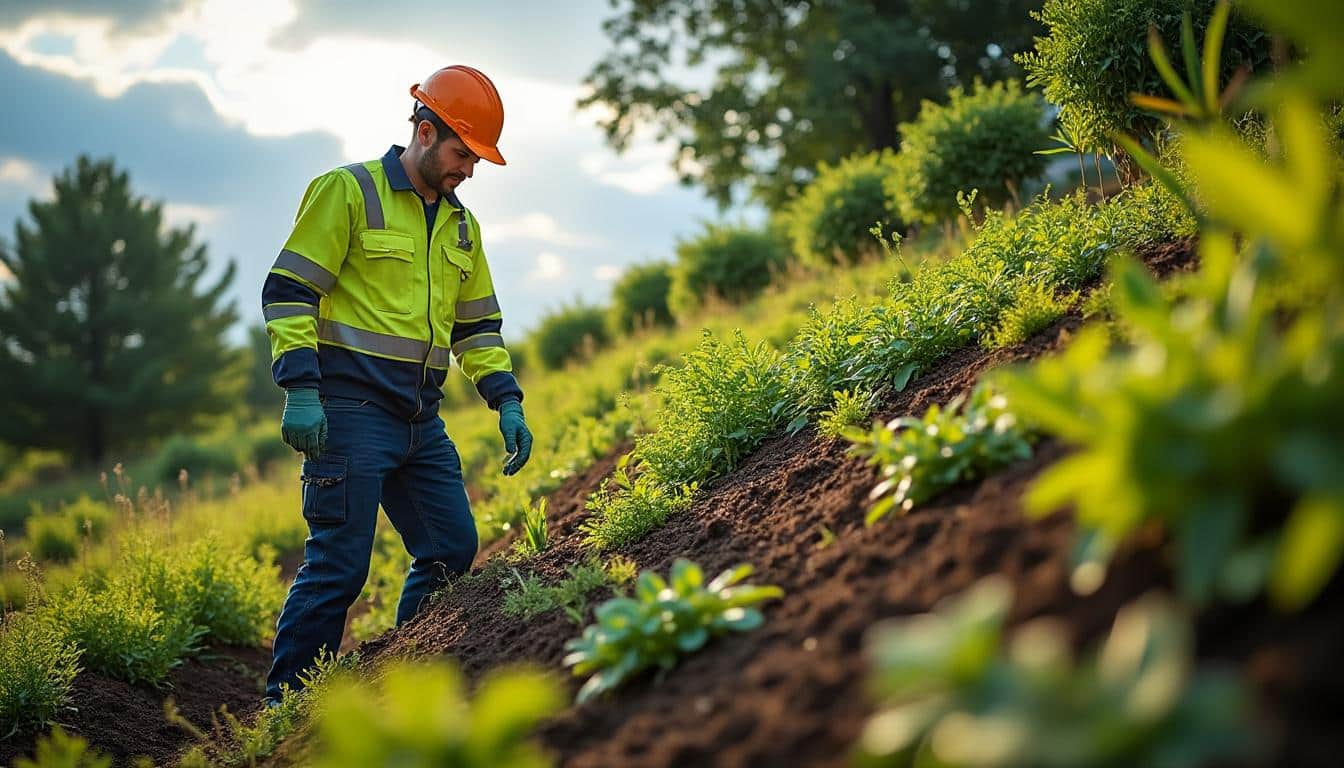 Illustration: Comprendre ce qu’est une toiture végétalisée sur une pente et ses spécificités techniques