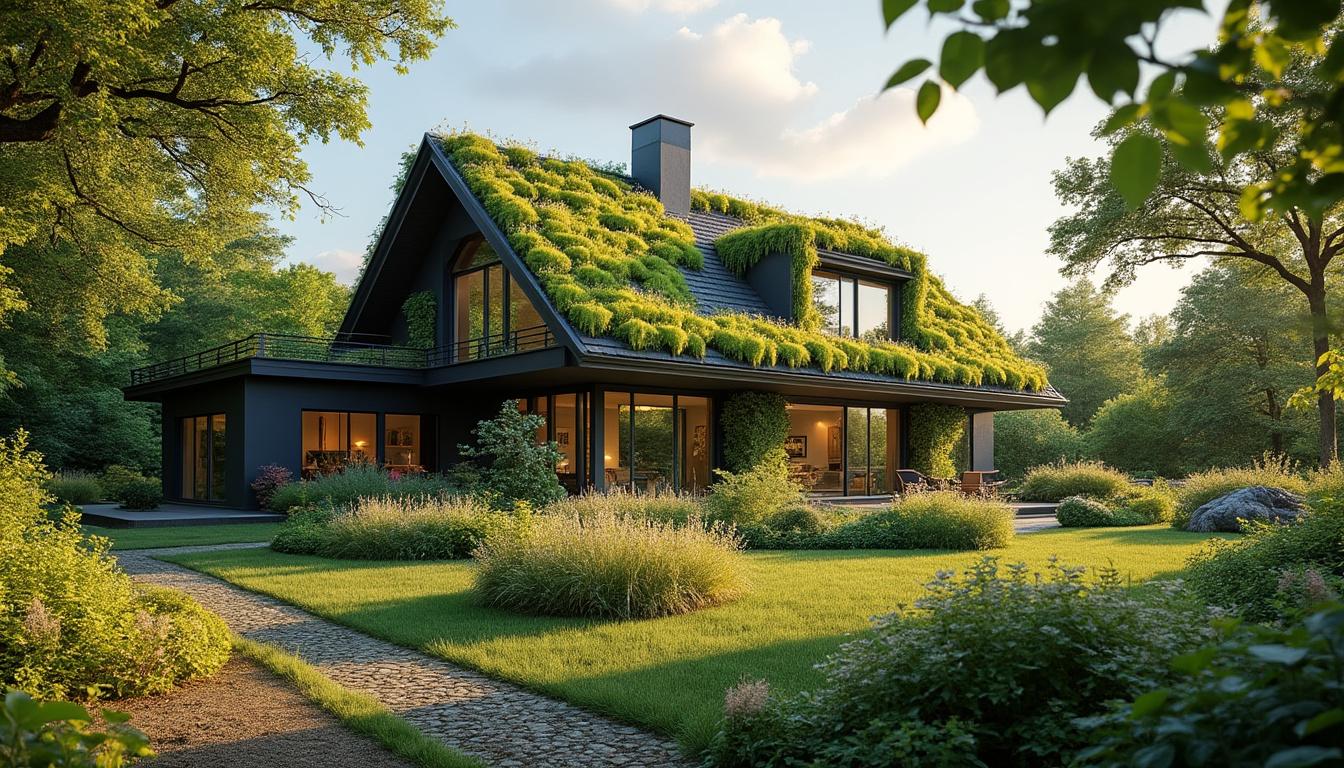 Toiture végétalisée en pente : guide complet pour réussir votre projet