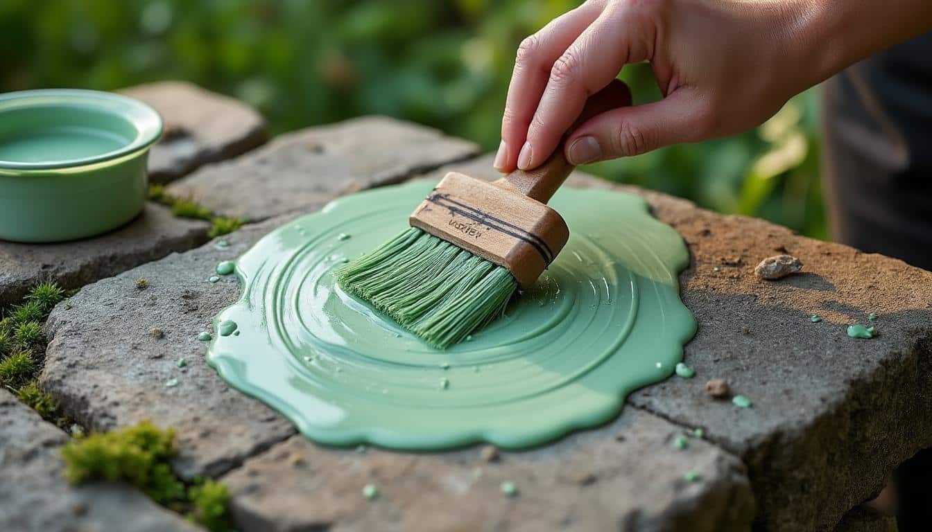 Enlever la mousse sur la pierre : méthodes naturelles et conseils pro