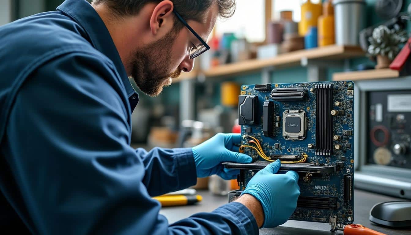 Illustration: Comment fonctionne la carte mère dans une chaudière moderne ?