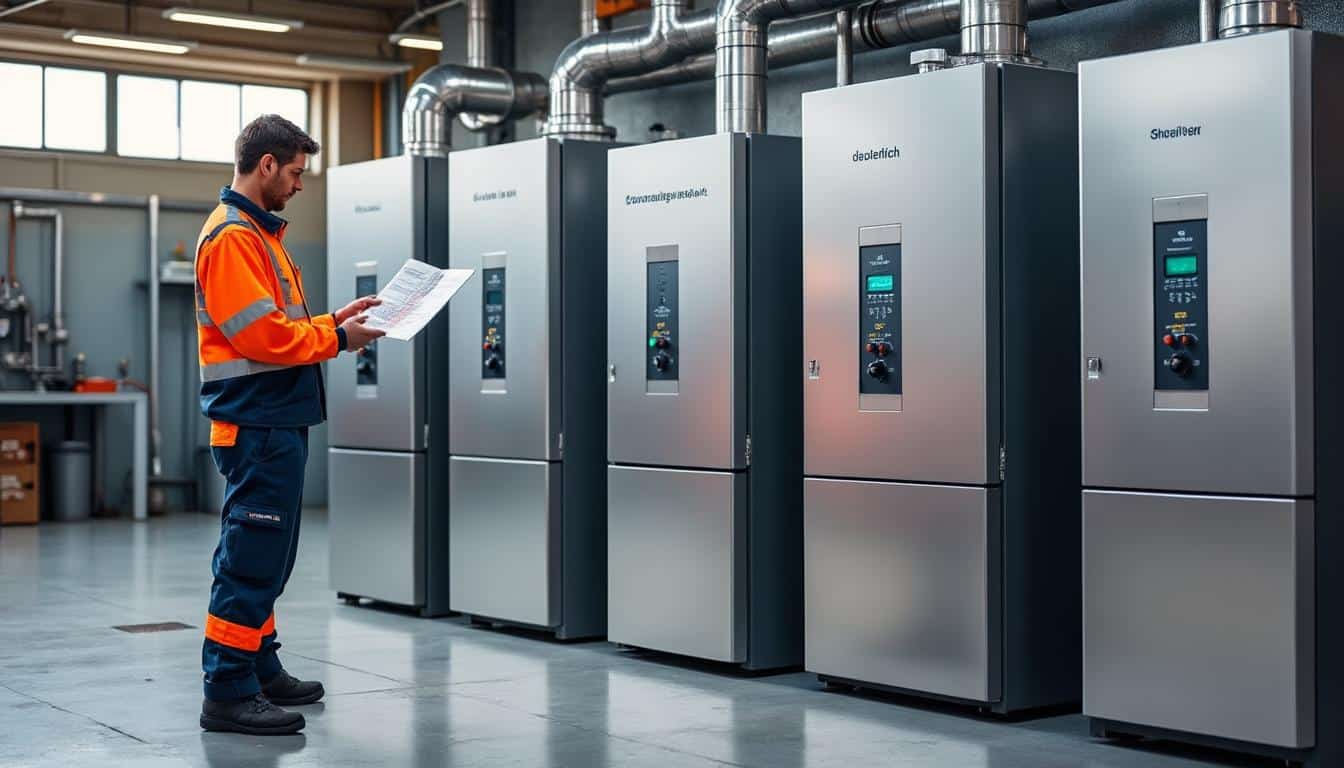 Illustration: Découvrir les modèles et la gamme de chaudières gaz au sol du fabricant De Dietrich