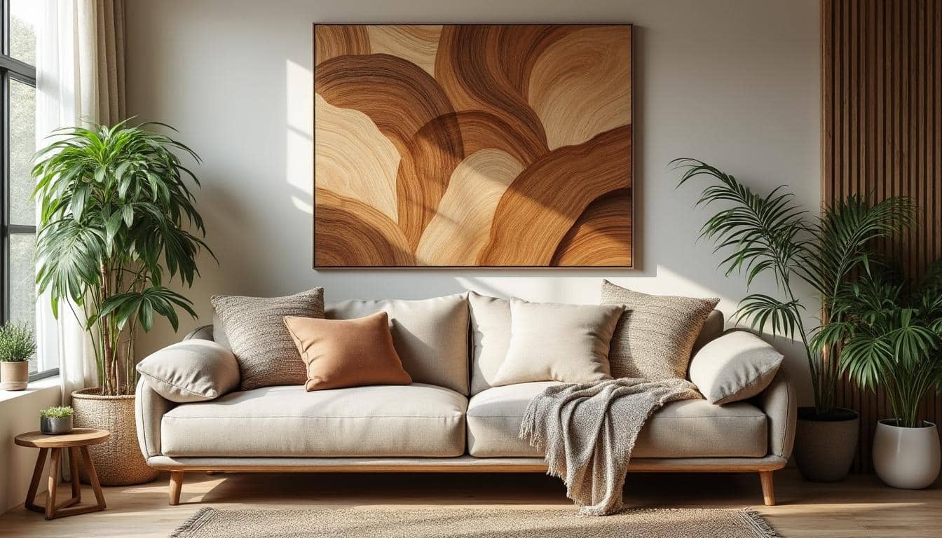 Illustration: Sublimer votre intérieur grâce à la décoration murale en bois