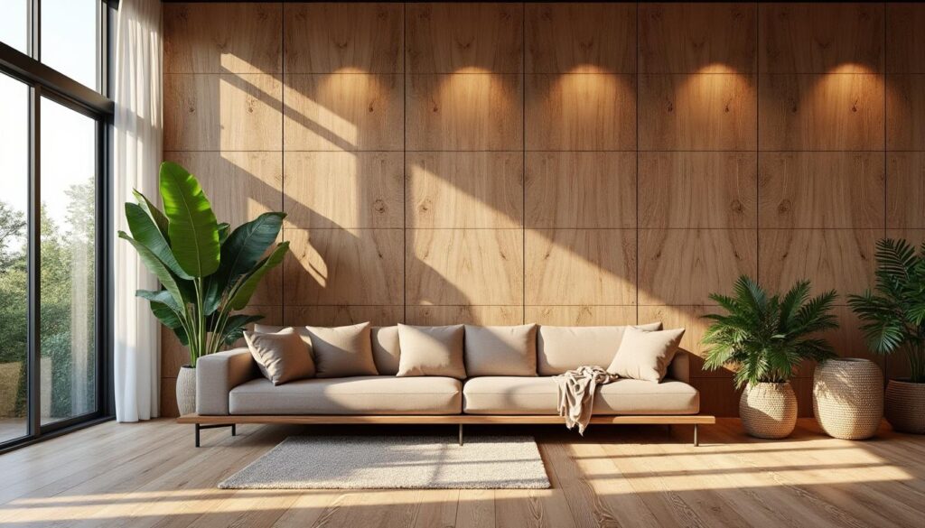 Décoration en bois mural : chaleur et style pour vos murs