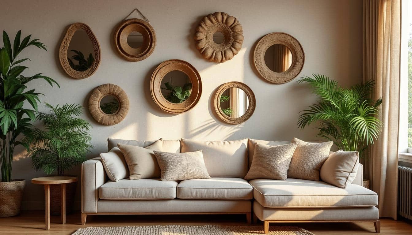 Illustration: Comprendre l’attrait du rotin dans la décoration murale naturelle