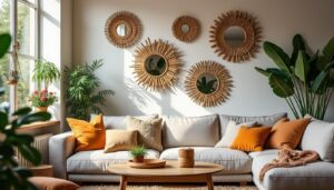 Décoration murale en rotin : charme naturel et astuces déco