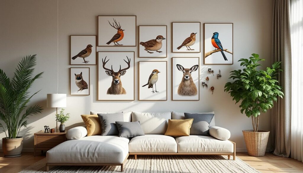 Décoration murale avec des animaux : styles et conseils pratiques