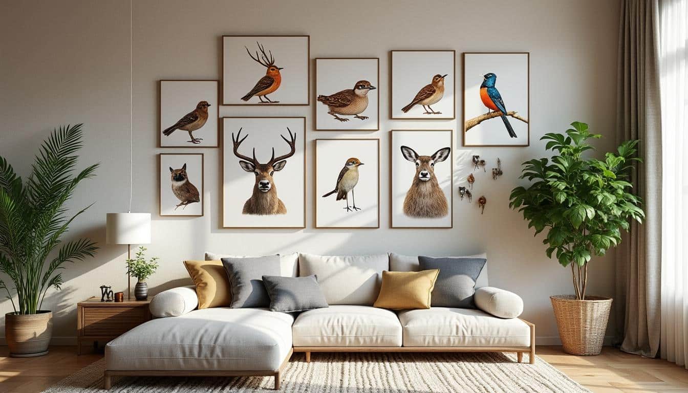 Décoration murale avec des animaux : styles et conseils pratiques