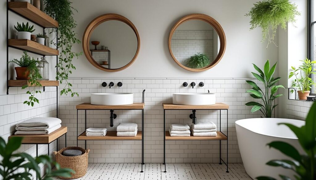 Décoration murale de salle de bain : idées et matériaux résistants