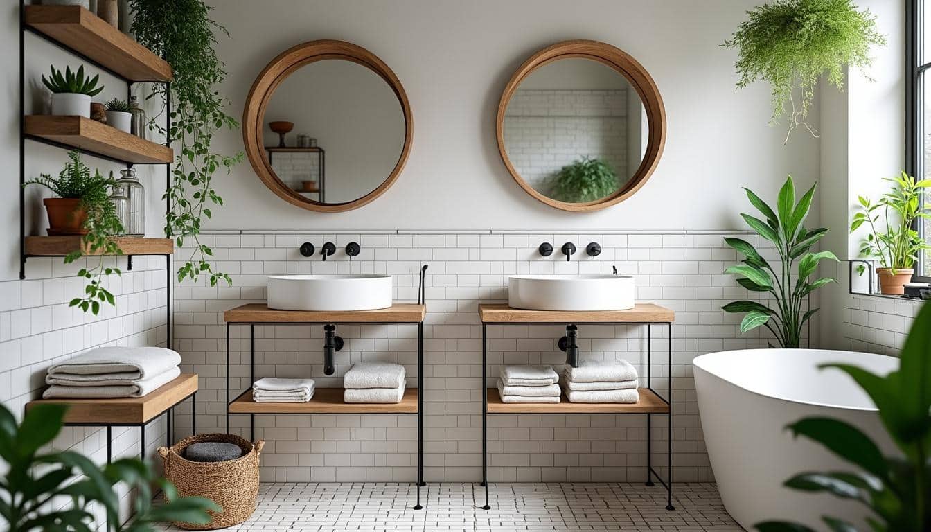 Décoration murale de salle de bain : idées et matériaux résistants