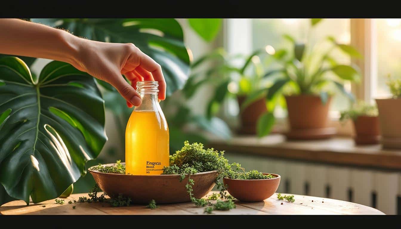 Illustration: Pourquoi préférer un engrais naturel pour vos plantes vertes d’intérieur ?