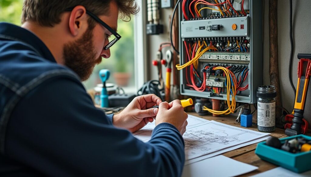 Schémas du tableau électrique de maison : guide complet et pratique
