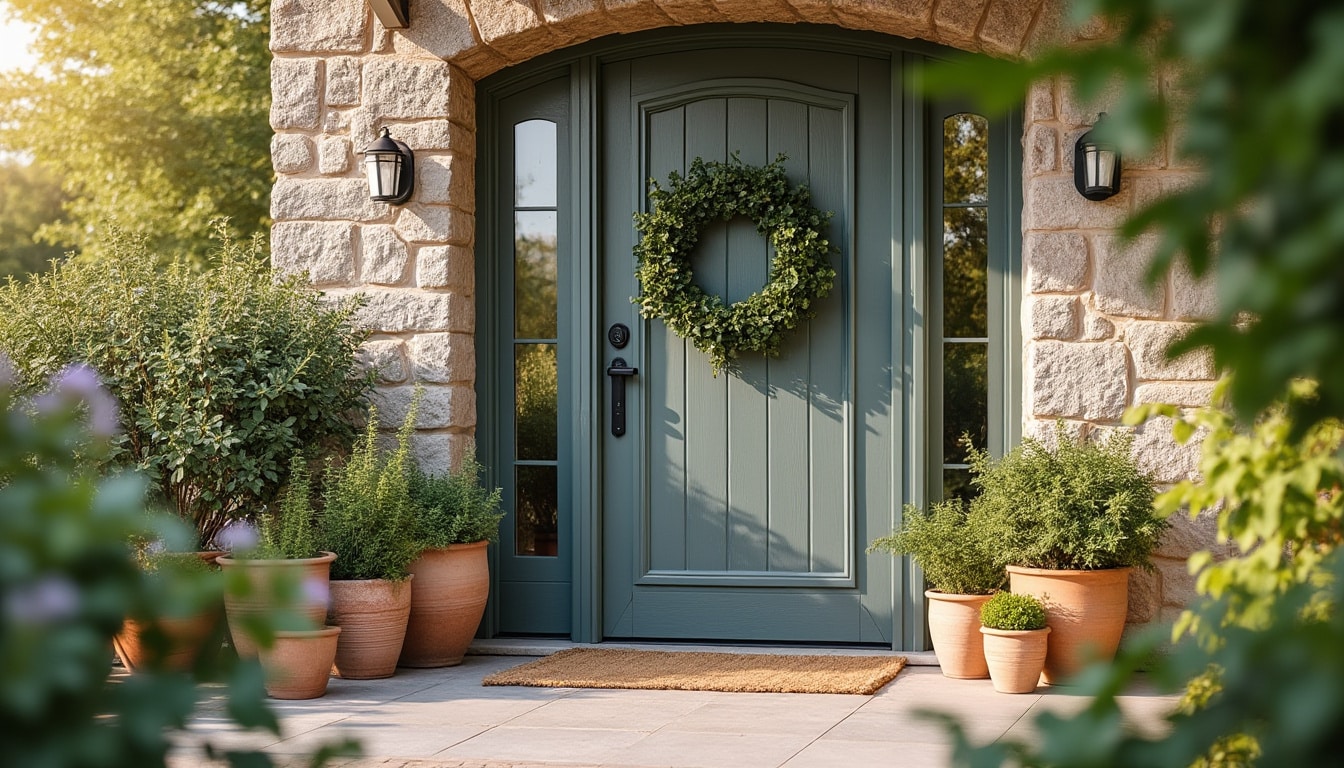 Décoration de la porte d’entrée extérieure : idées et conseils pratiques