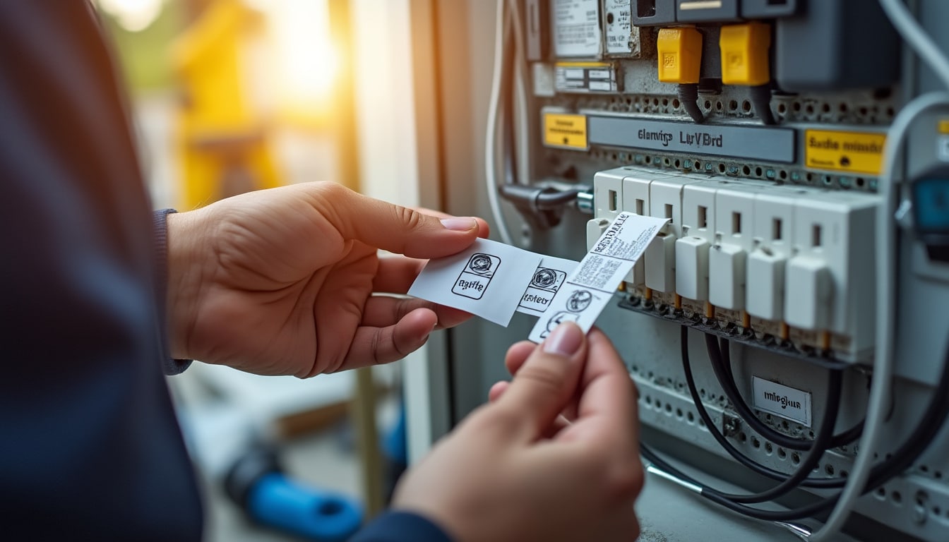 Illustration: Pourquoi un bon étiquetage du tableau électrique est essentiel pour la sécurité