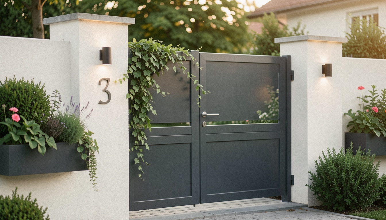 Décorer un portail extérieur avec style et relief
