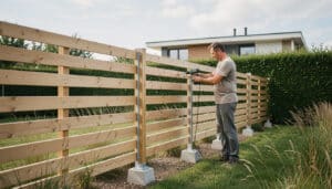 Renforcer une clôture contre le vent efficacement