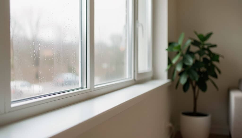Condensation sur les fenêtres : causes et solutions